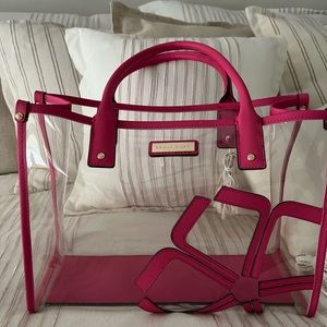 Trina Turk see through handbag!